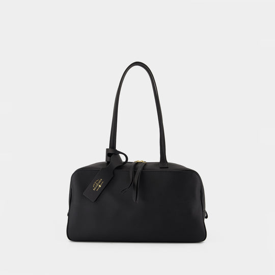 Sac Porté Épaule Holdall Bow Medium - Balenciaga - Cuir - Noir