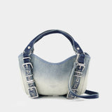 Cabas D-One Top handle S - DIESEL - Coton - Bleu