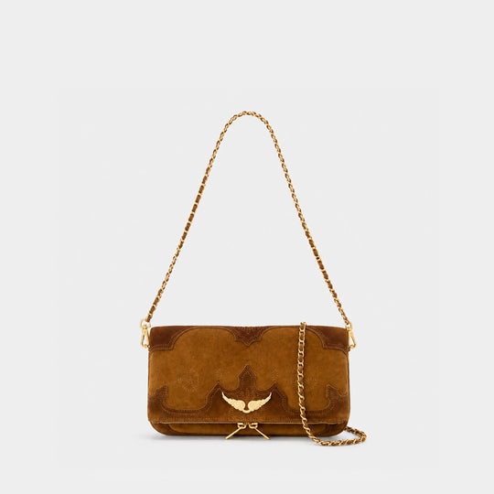 Sac À Bandoulière Rock Western Used - Zadig & Voltaire - Cuir - Marron