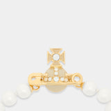 Bracelet Kitty Pearl - Vivienne Westwood - Métal - Doré