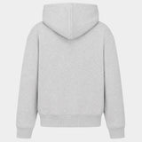 Hoodie Vintage Print - Balmain - Coton - Gris
