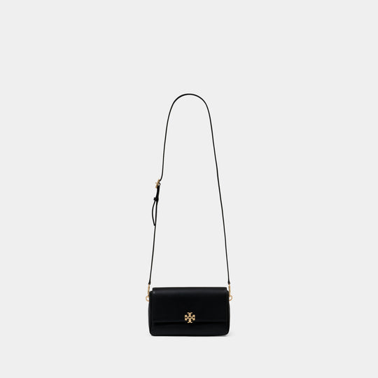 Sac Porté Épaule Charlie Small - Tory Burch - Cuir - Noir