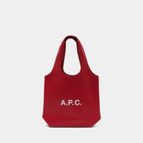 Cabas Ninon Small - A.P.C. - Coton - Rouge