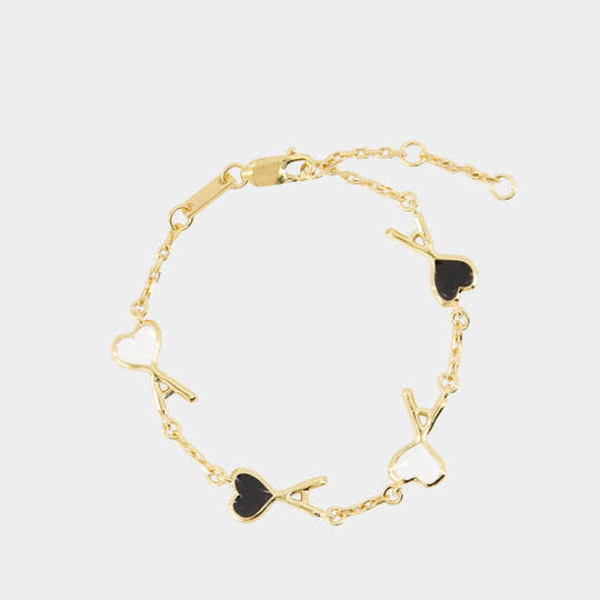 Bracelet Hammered Ami De Coeur Thin - AMI Paris - Métal - Doré
