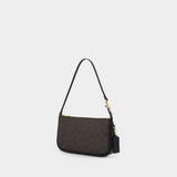 Sac Porté Épaule Signature Plaza - Coach - Cuir - Noir
