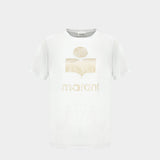 T-Shirt Zewel - Isabel Marant - Lin - Blanc