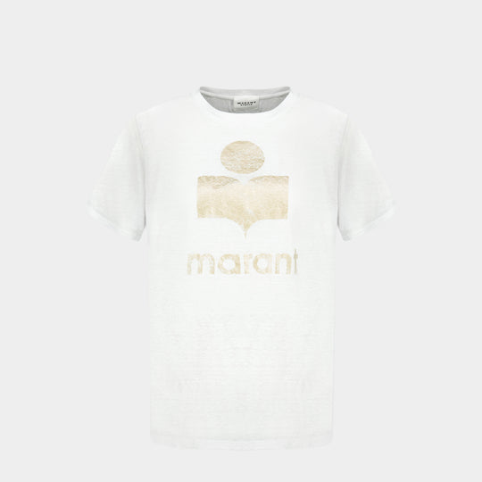 T-Shirt Zewel - Isabel Marant - Lin - Blanc