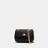 Sac À Main Small Chain - Vivienne Westwood - Cuir - Noir