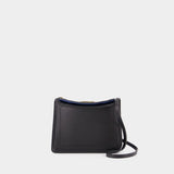 Sac À Bandoulière Compagnon 16 Asymetrical - Lanvin - Cuir - Noir