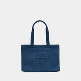 Cabas Lara - ANINE BING - Coton - Bleu