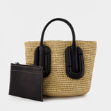 Sac À Main The Small Tote - Marc Jacobs - Tissus Recyclés - Beige