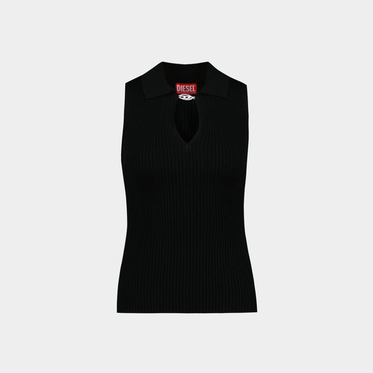 Top M-Lilita - DIESEL - Soie - Noir