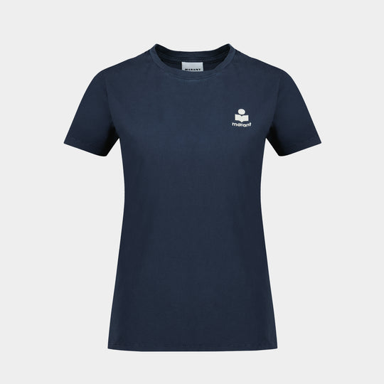 T-Shirt Aby Gz - Isabel Marant - Coton - Bleu