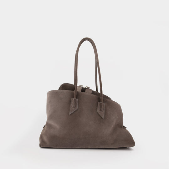 Sac la Passeggiata Medium Top Handle - The Attico - Cuir - Marron