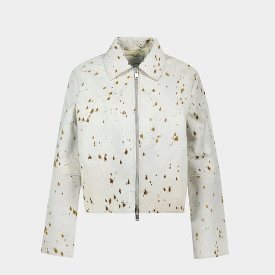 Veste Salylo Jacket 15374 - SAMSØE SAMSØE - Cuir - Beige