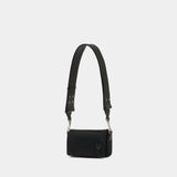 Sac À Bandoulière Marcel Lunch Box - AMI Paris - Synthétique - Noir