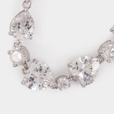 Bracelet Crystal Droplet - SELF PORTRAIT - Perles - Argenté