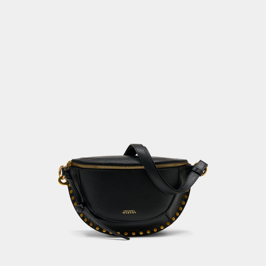 Sac À Bandoulière Skano - Isabel Marant - Cuir - Noir