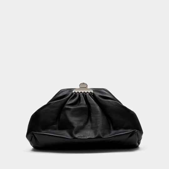 Pochette The Claw Clip - Marc Jacobs - Cuir - Noir
