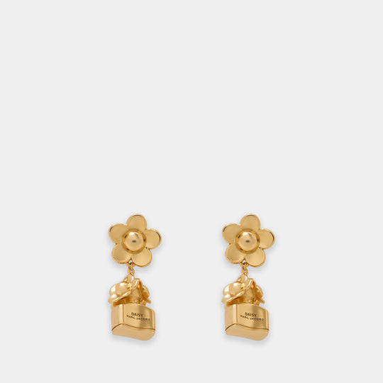 Boucles D'oreilles Delicate Daisy - Marc Jacobs - Laiton - Doré