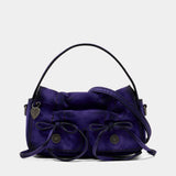 Sac À Main Multipocket Micro Bleached - Acne Studios - Cuir - Violet