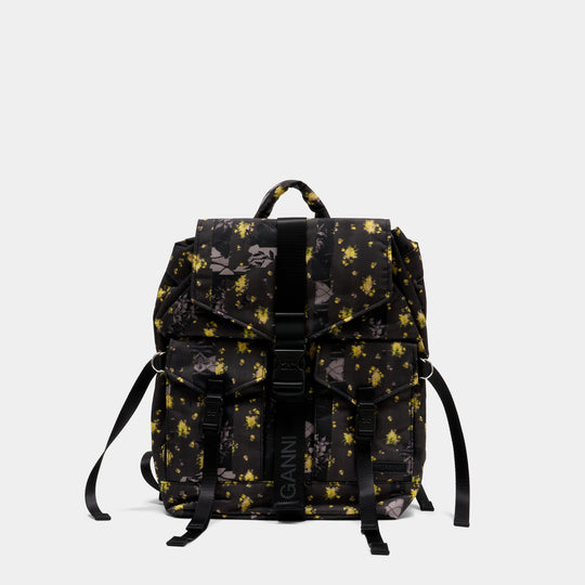 Sac À Dos Re Tech - Ganni - Synthétique - Multi
