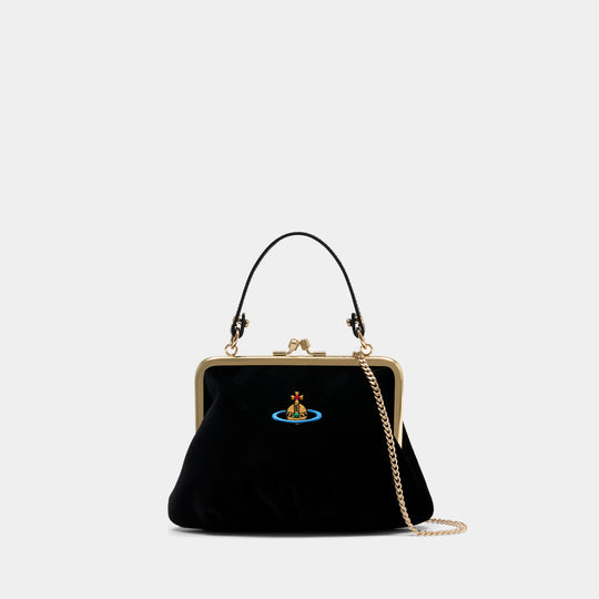 Sac À Main Granny Frame - Vivienne Westwood - Cuir - Noir