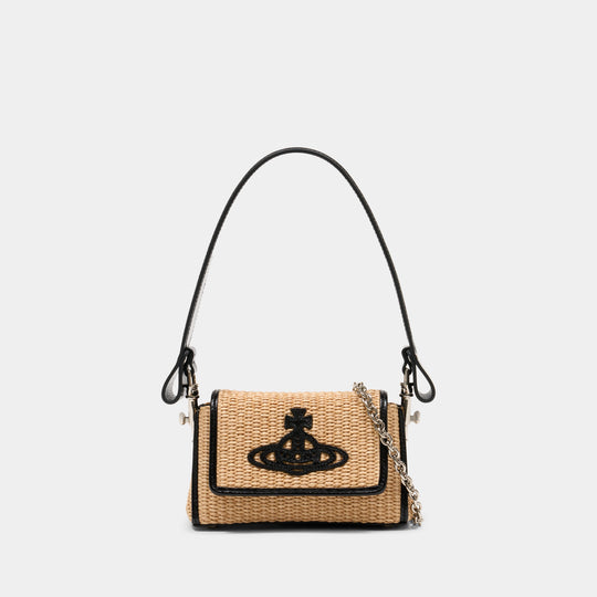 Sac À Main Hazel Small - Vivienne Westwood - Coton - Beige