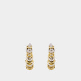 Boucles D'oreilles - Rabanne - Métal - Doré/Argenté
