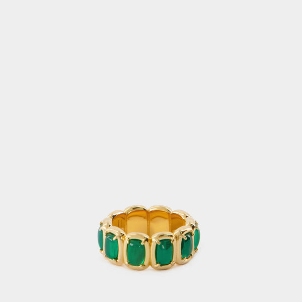 Bague Toy - Ivi - Or - Vert Onyx