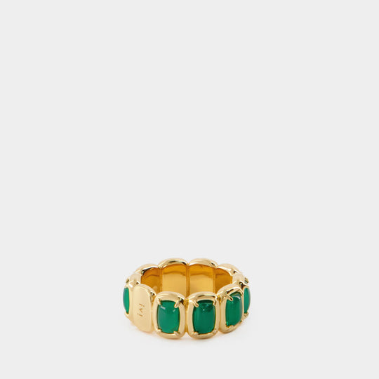 Bague Toy - Ivi - Or - Vert Onyx