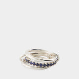 Bague Petunia - Spinelli Kilcollin - Argent - Bleu