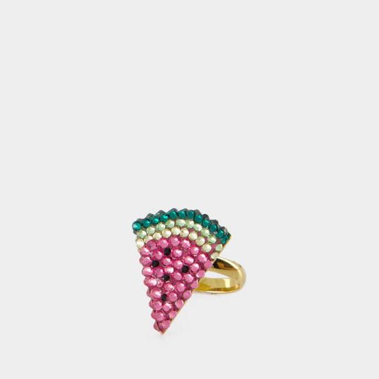 Bague Watermelon - Shourouk - Laiton - Multi