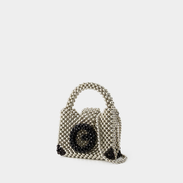 Sac à Main à Perles - Germanier - Perles - Argenté