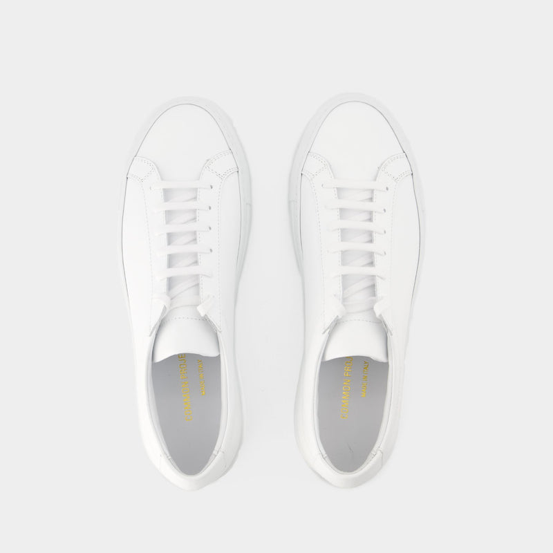 Sneakers Original Achilles Low - Common Projects - Cuir - Blanc