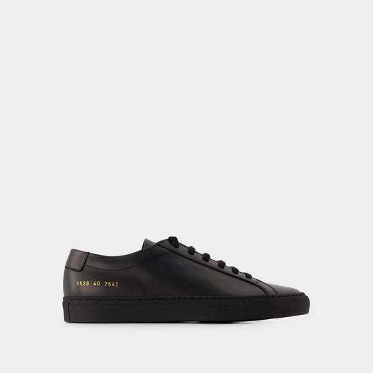 Sneakers Original Achilles Low - Common Projects - Cuir - Noir