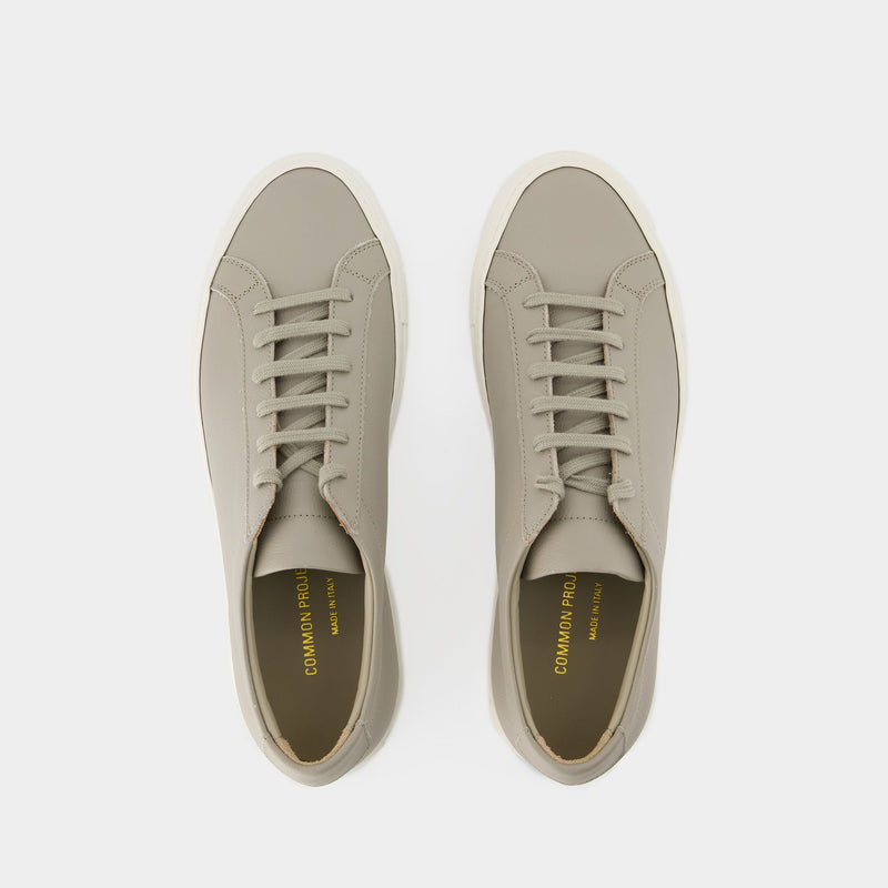 Sneakers Original Achilles Contrast - Common Projects - Cuir - Gris