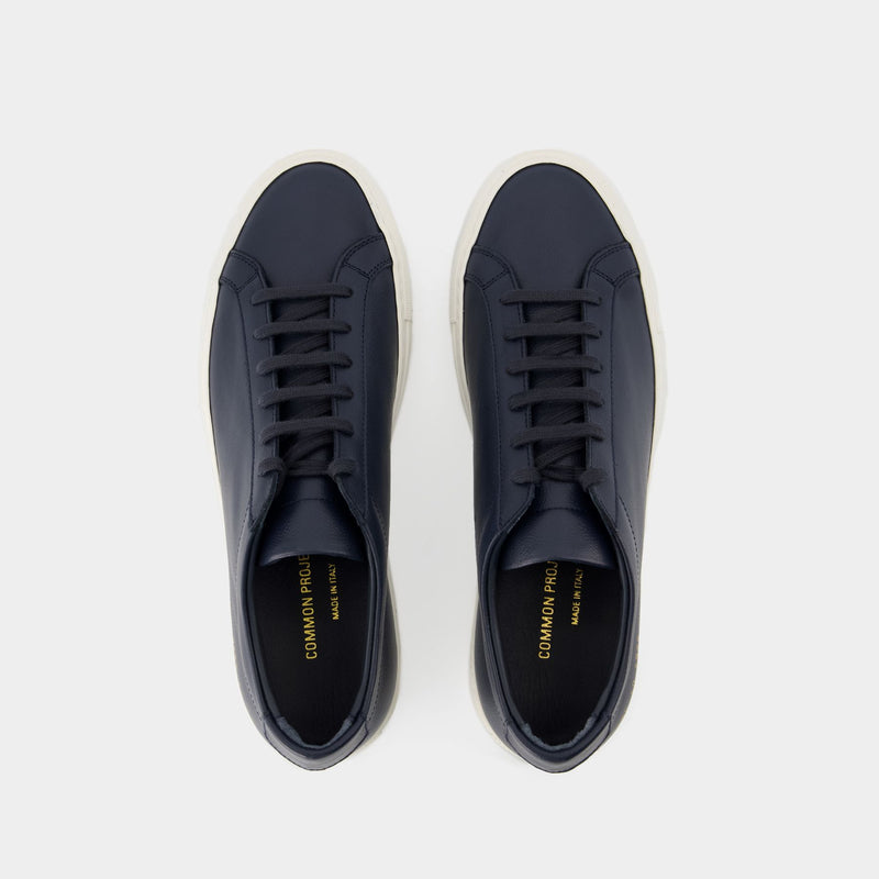Sneakers Original Achilles Contrast - Common Projects - Cuir - Bleu