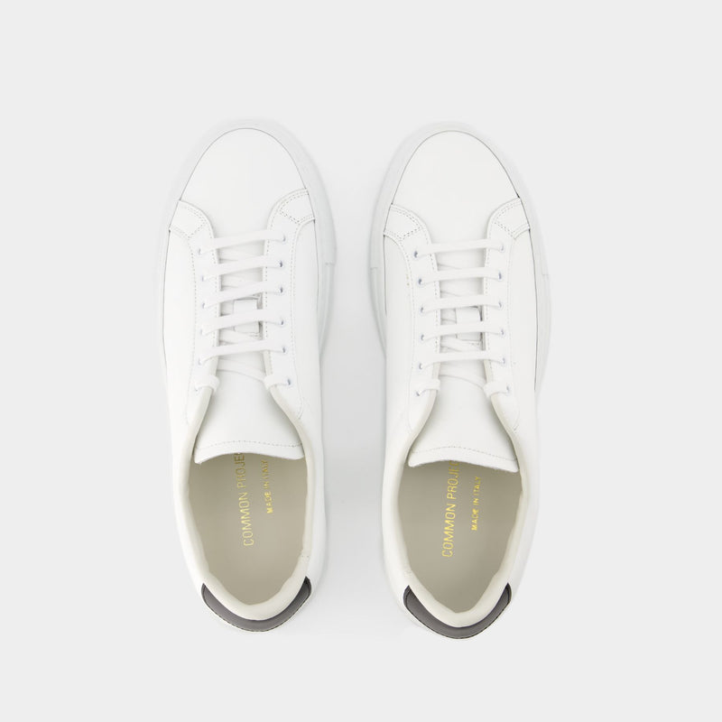 Sneakers Retro Classic - Common Projects - Cuir - Noir