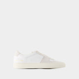 Sneakers Bball Duo - Common Projects - Cuir - Blanc