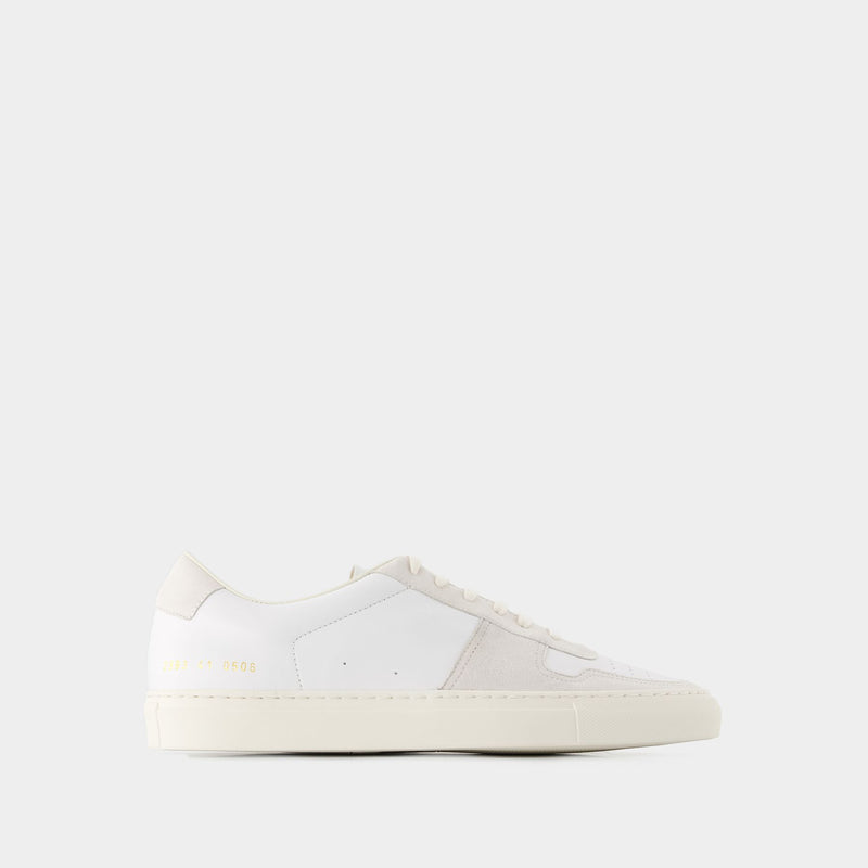 Sneakers Bball Duo - Common Projects - Cuir - Blanc