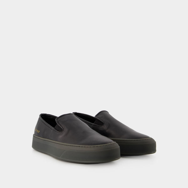 Sneakers Slip On - Common Projects - Cuir - Noir