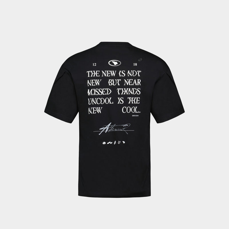 T-Shirt - Ader Error - Coton - Noir