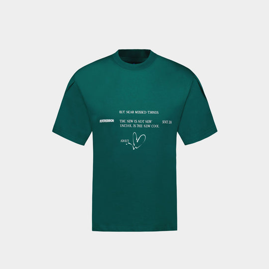 T-Shirt - Ader Error - Coton - Vert