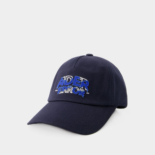 Casquette Baseball - Ader Error - Coton - Bleu