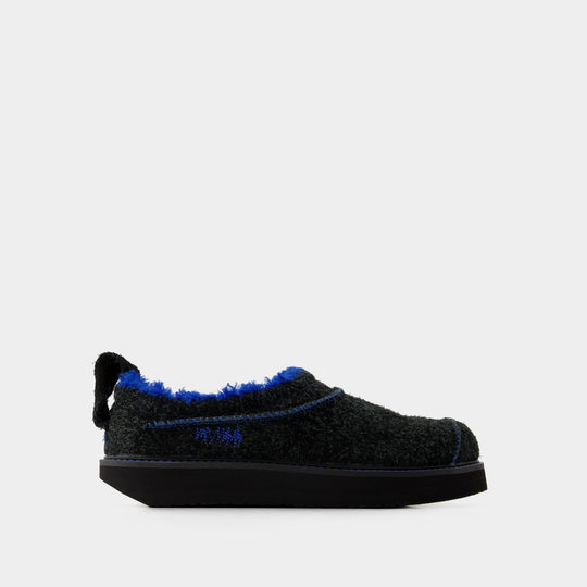 Mules Slip On - Ader Error - Cuir - Noir