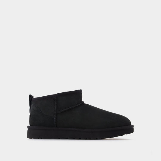 Classic Ultra Femme en Shearling Noir