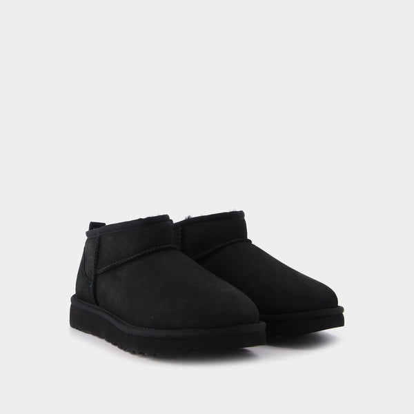 Classic Ultra Femme en Shearling Noir