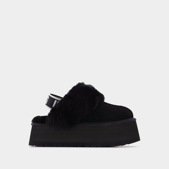 Funkette Femme en Shearling Noir