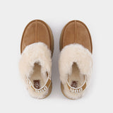 Funkette Femme en Shearling Marron